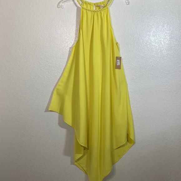 Yellow Halter  Rachel Roy Dress - Picture 5 of 6